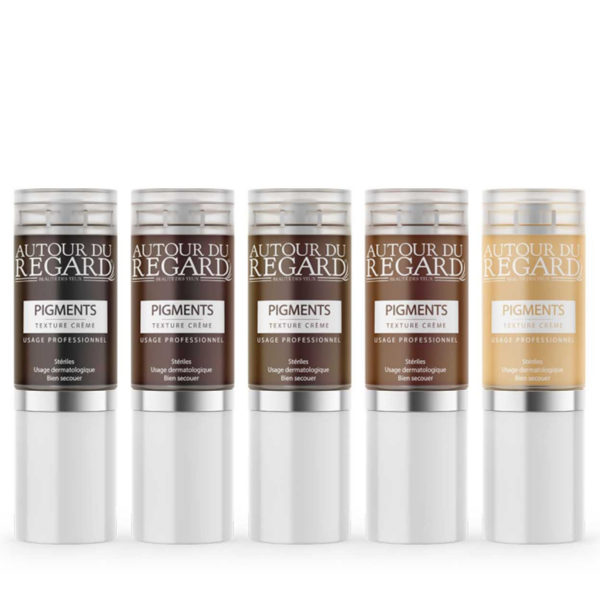 Autour du Regard - Lot de 5 Pigments Crème