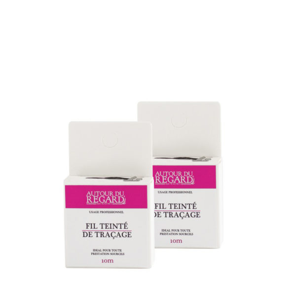 Autour du Regard - Fil teinté pour traçage