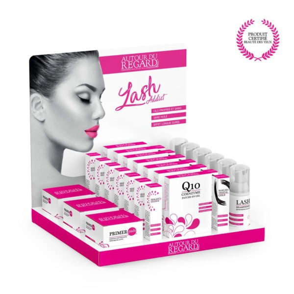 Autour du Regard - Présentoir Produits de Revente Lash Addict
