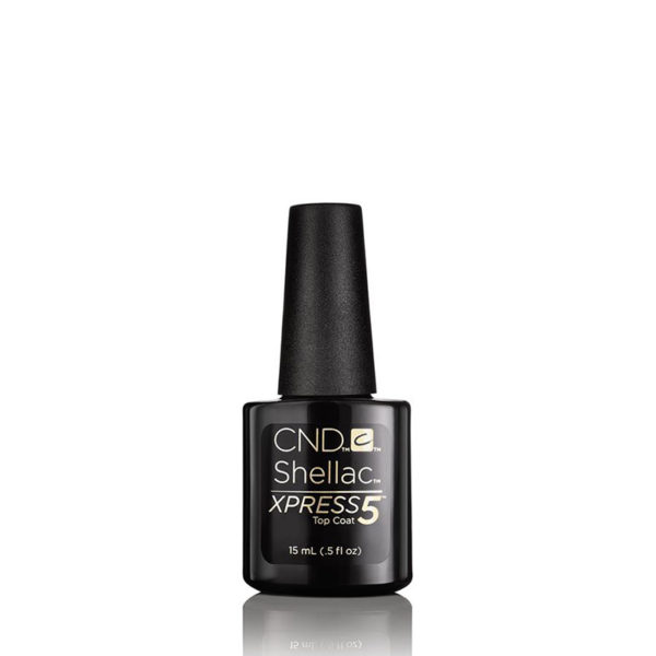 CND Shellac couche de finition brillante XPRESS 5 TOP COAT 15 ML