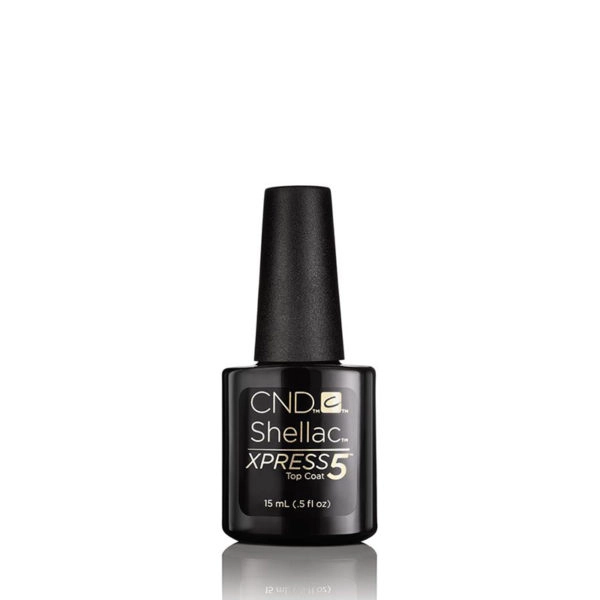 CND Shellac couche de finition brillante XPRESS 5 TOP COAT 15 ML