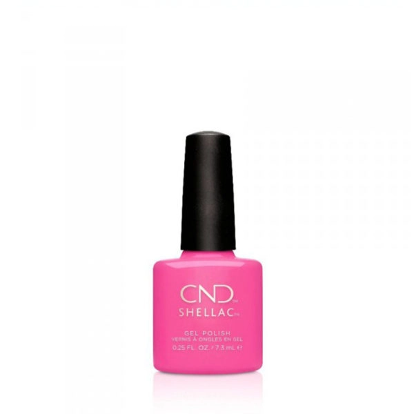 CND - Shellac - Vernis semi permanent - Couleur - Hot Pop Pink