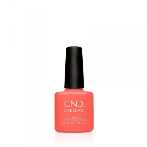 CND - Shellac - Vernis semi permanent - Couleur - Desert Poppy