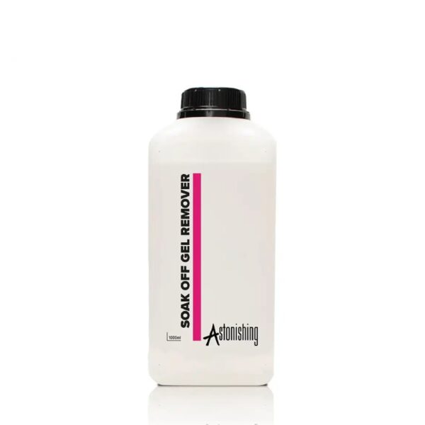 ASTONISHING - MANUCURE - PEDICURE - SOAK OFF REMOVER - DISSOLVANT POUR VSP - 1000Ml