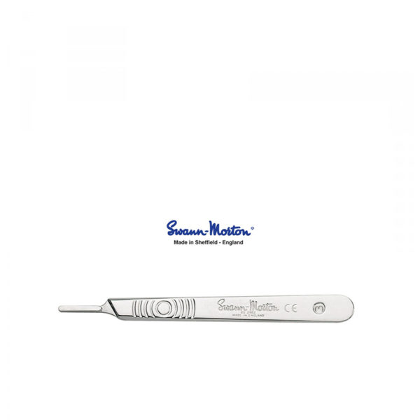 INSTRUMENTS - BISTOURI N°3 - SWANN-MORTON - LAME N°10-11-15