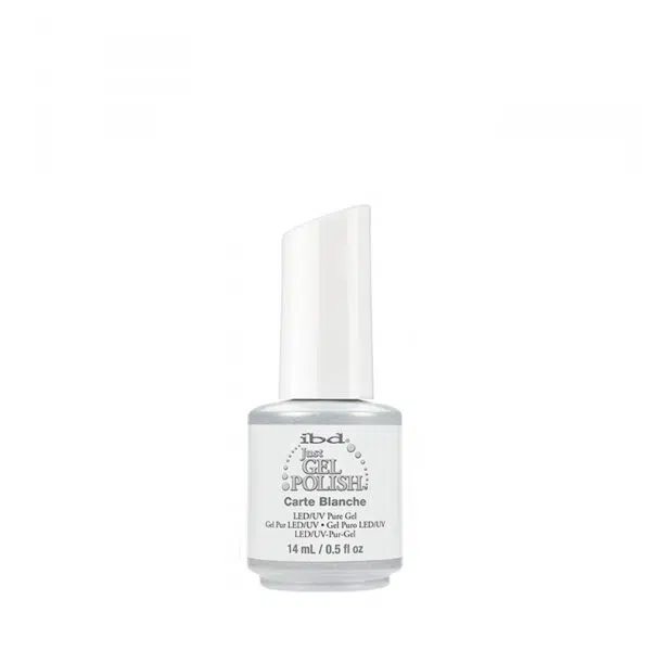 IBD - JUST POLISH - VERNIS SEMI-PERMANENT - COULEUR CARTE BLANCHE - 14ML