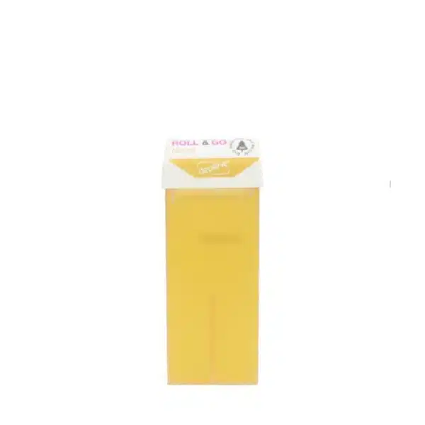 DEPILEVE - EPILATION AVEC BANDE - CARTOUCHE DE CIRE - ROLL & GO NATUREL - 100GR