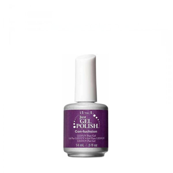IBD - JUST POLISH - VERNIS SEMI-PERMANENT - COULEUR CON-FUCHSION - 14ML