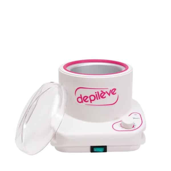 APPAREIL DEPILEVE - EPILATION - CHAUFFE CIRE AVEC COUVERCLE 800GR