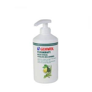 GEHWOL - FUSSKRAFT - LEG VITALITY - PEDICURE - BAUME JAMBES LOURDES - 500ML