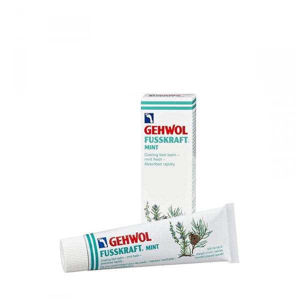GEHWOL - FUSSKRAFT - MENTHE - PEDICURE - BAUME RAFRAICHISSANT - 125ML