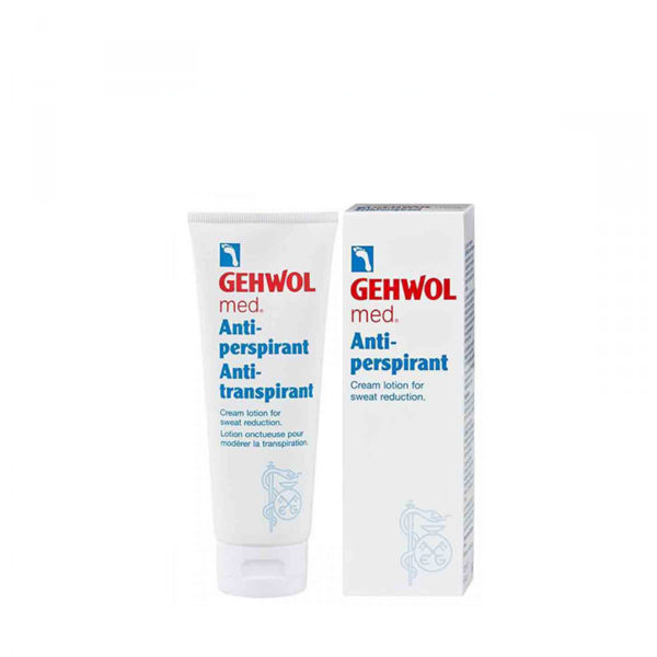 GEHWOL - MED - PEDICURE - CREME ANTI-TRANSPIRATION - 125ML