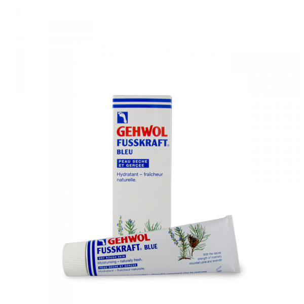 GEHWOL - FUSSKRAFT - BLEU - PEDICURE - PEAU SECHE ET GERCEE - 125ML