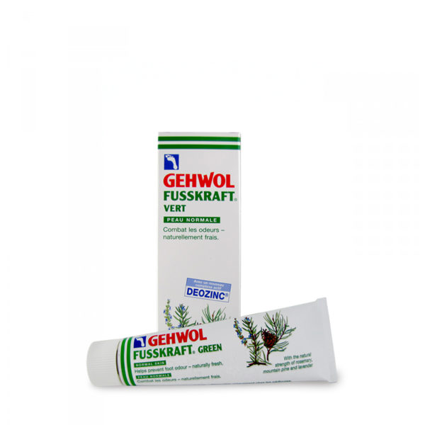 GEHWOL - FUSSKRAFT - VERT - PEDICURE - PEAU NORMALE - 125ML