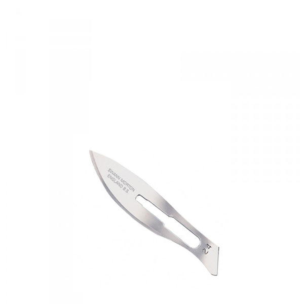 INSTRUMENTS - LAME POUR BISTOURI N°4 - SWANN-MORTON - LAME N°24