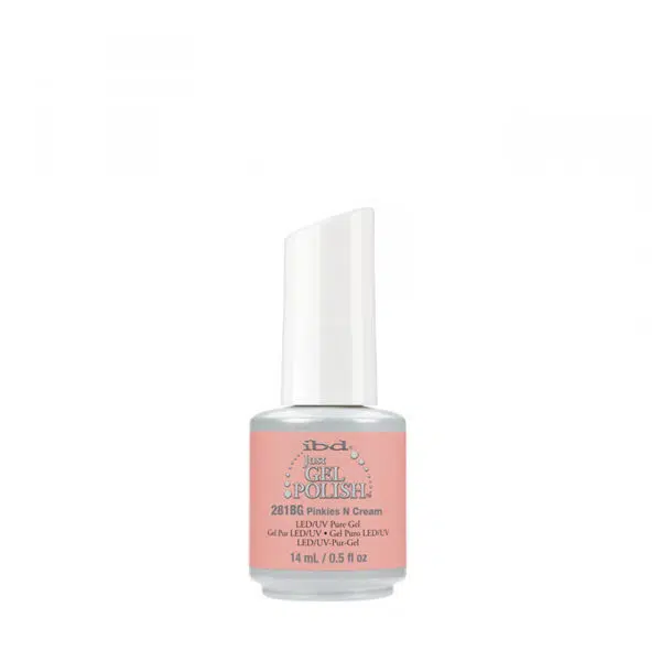 IBD - JUST POLISH - VERNIS SEMI-PERMANENT - COULEUR PINKIES N CREAM - 14ML