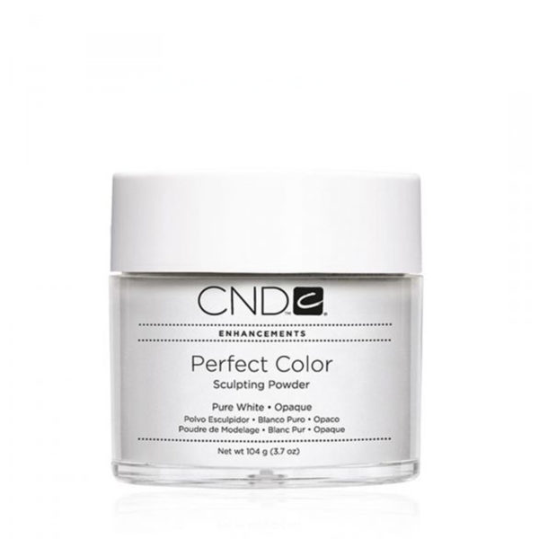 CND - PERFECT POWDER - PURE WHITE OPAQUE 104GR