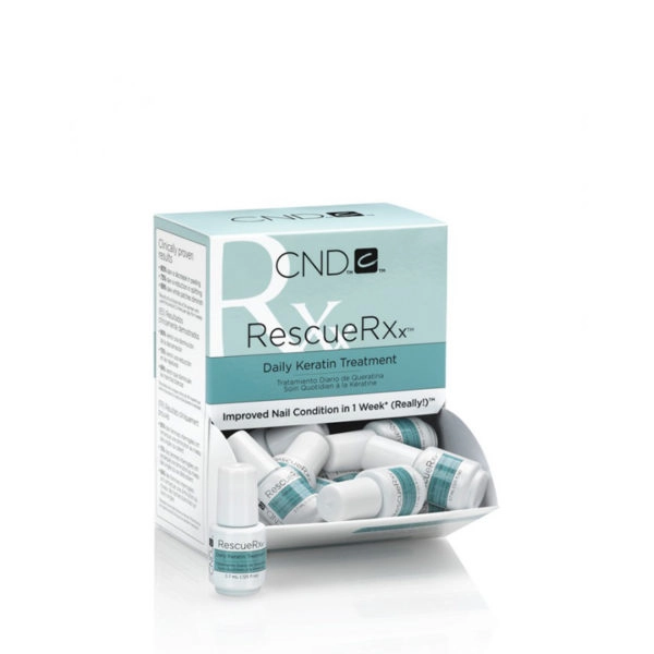 CND - RescueRXx - Daily Keratin Treatment - Restaure les ongles - Display 40 X 3.7ml