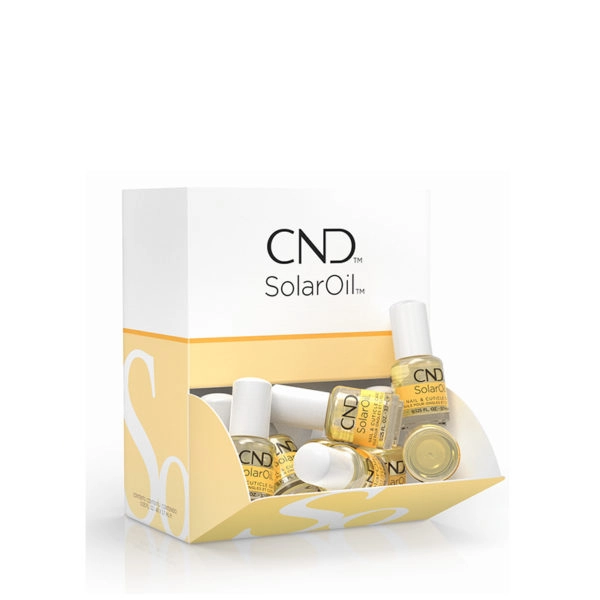 CND - SolarOil - Huile à cuticules professionnelle Display de 40 X 3,7ml