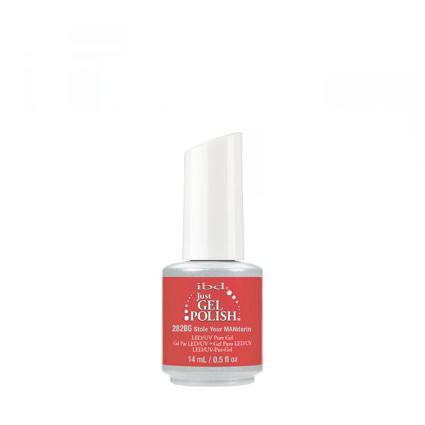 IBD - JUST POLISH - VERNIS SEMI-PERMANENT - COULEUR STOLE YOUR MANDARIN - 14ML