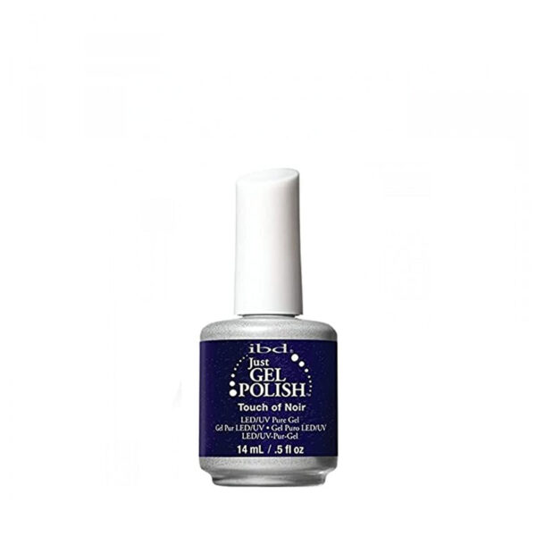 IBD - JUST POLISH - VERNIS SEMI-PERMANENT - COULEUR TOUCH OF NOIR - 14ML