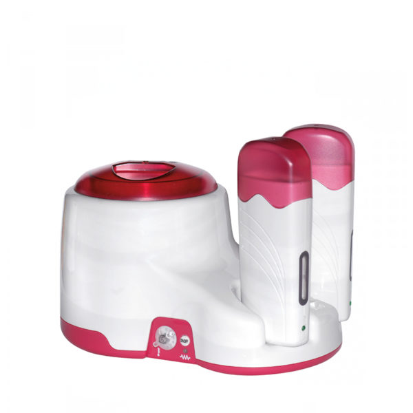 APPAREIL - EPILATION - CHAUFFE CIRE 2 EN 1 - POT 400GR ET ROLL-ON 100ml