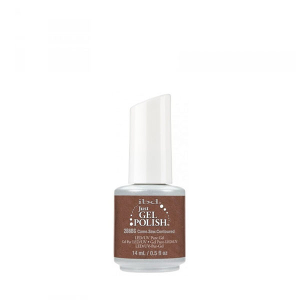 IBD - JUST POLISH - VERNIS SEMI-PERMANENT - COULEUR CAME SAW CONTOURED - 14ML