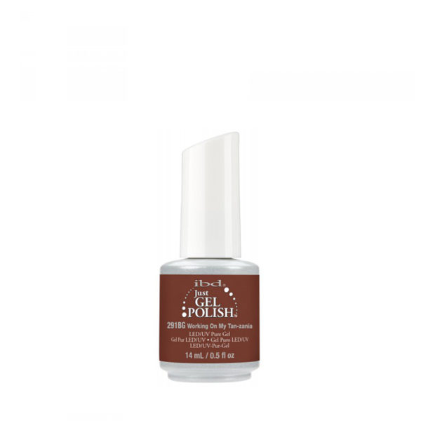 IBD - JUST POLISH - VERNIS SEMI-PERMANENT - COULEUR WORKIN ON MY TAN-ZANIA - 14ML