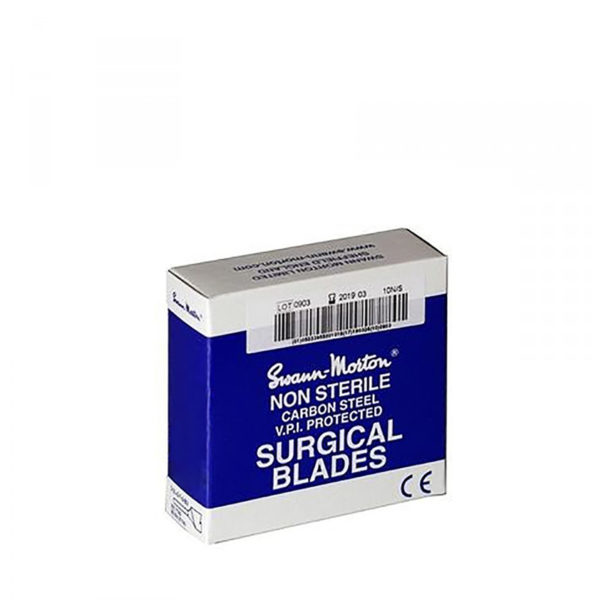 INSTRUMENTS - LAME POUR BISTOURI N°3 ET N°4 - SWANN-MORTON - PAR 3 BOITES