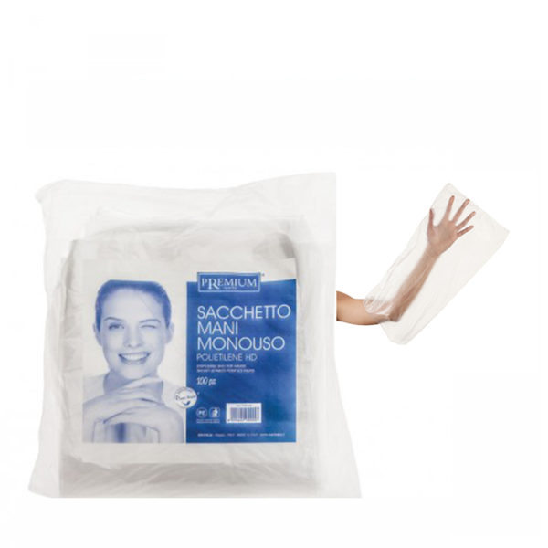TRAITEMENTS - PARAFFINE - SACHETS POUR BAIN DE PARAFFINE - MAINS - PAR 100
