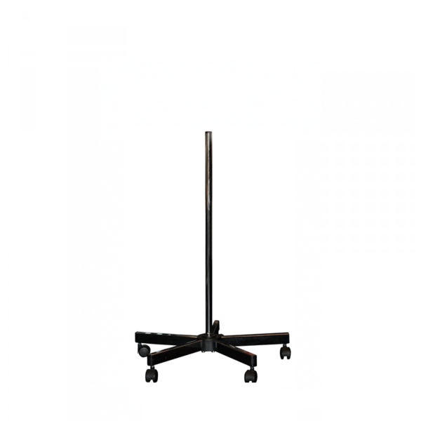 PIED A ROULETTES POUR LAMPE LOUPE
