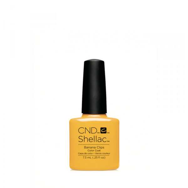 CND - Shellac - Vernis semi permanent - Couleur - Banana Clips