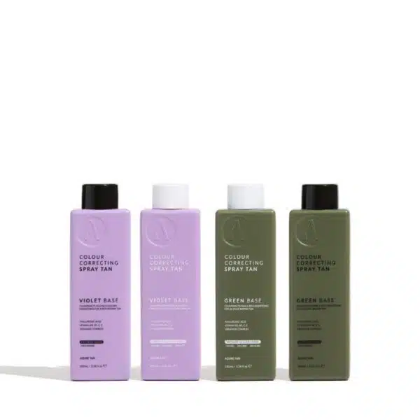 AZURE TAN - TANNING - SPRAY TAN SOLUTION - SAMPLE PACK - 4 X 100ML