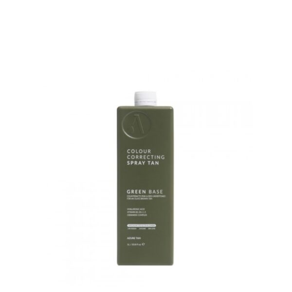 AZURE TAN - TANNING - SPRAY TAN SOLUTION - GREEN BASE MEDIUM - ULTRA DARK - 1000ml