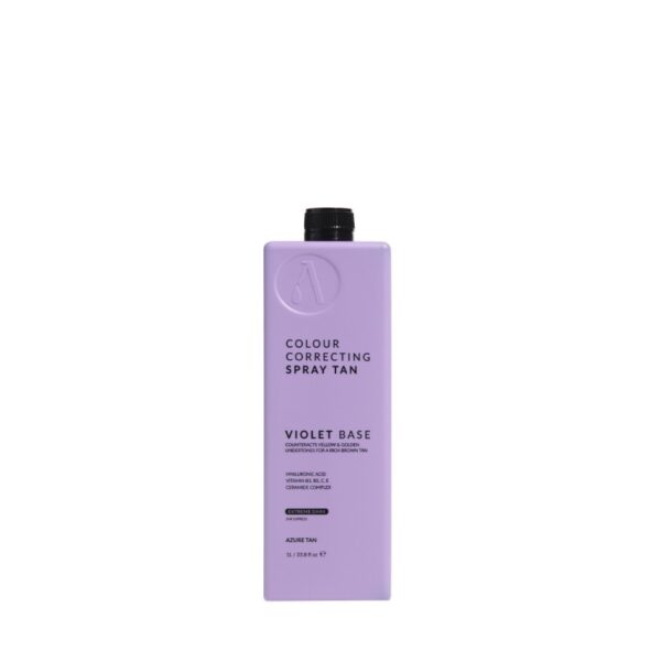 AZURE TAN - TANNING - SPRAY TAN SOLUTION - VIOLET BASE - EXTREME DARK - 1000ml