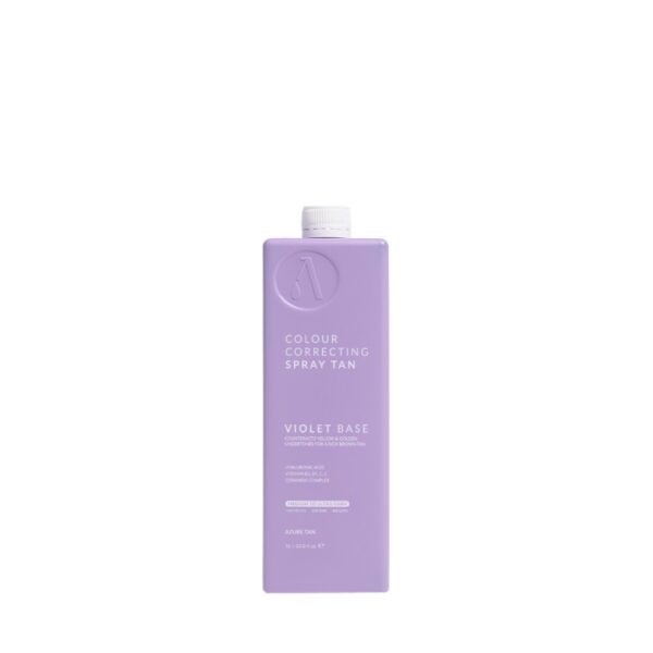 AZURE TAN - TANNING - SPRAY TAN SOLUTION - VIOLET BASE MEDIUM - ULTRA DARK - 1000ML