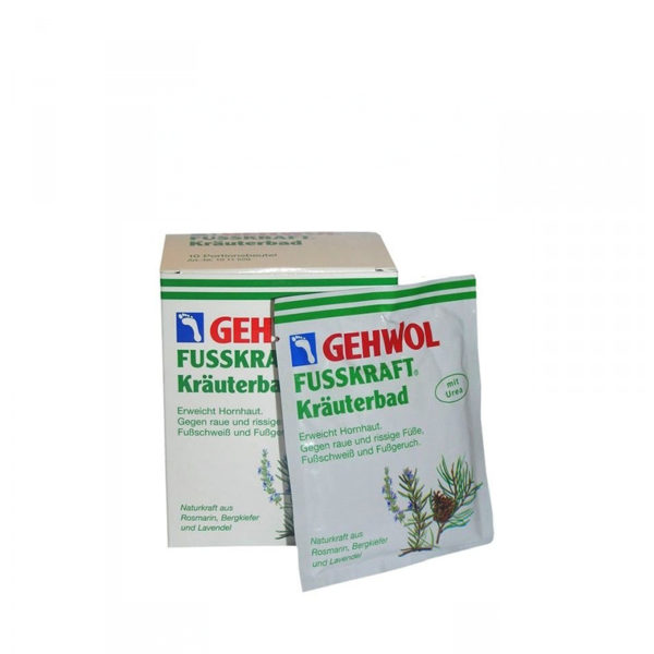GEHWOL - FUSSKRAFT - BAIN AUX HERBES - 10 X 20GR