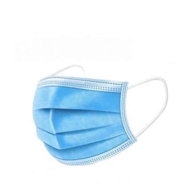Masques anti-poussière - Bleu - 50 Pièces