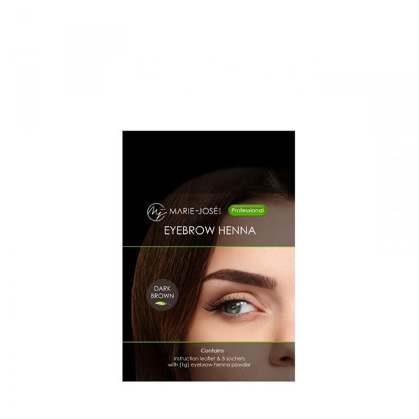 Teinture pour les sourcils au henné - Brun Foncé