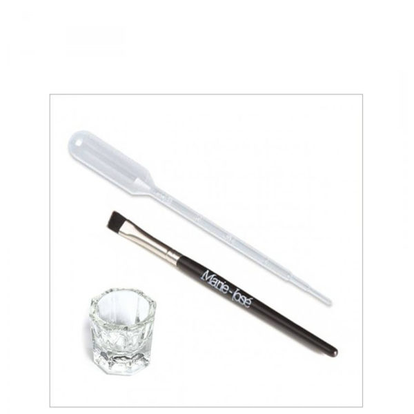 Mini Set d'Accessoires pour la teinture des sourcils au henné