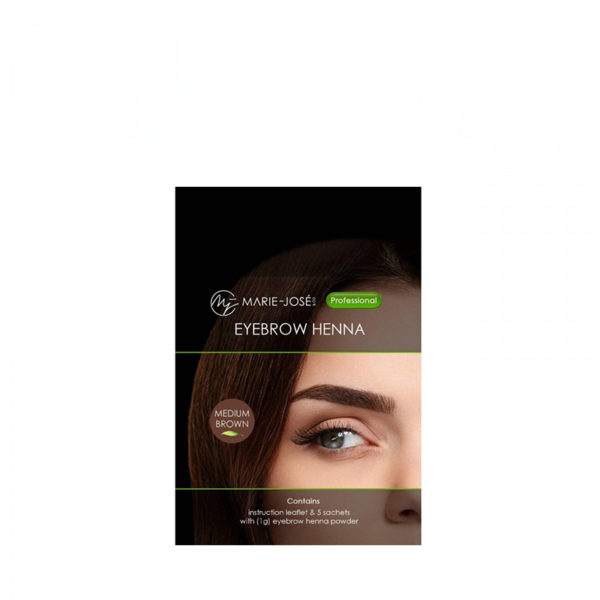 Teinture pour les sourcils au henné - Brun Moyen