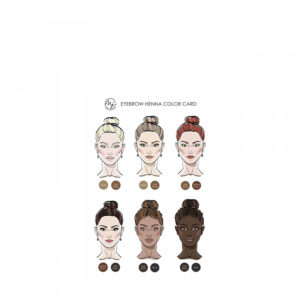 Teinture pour les sourcils au henné - Brun Foncé - Image 2
