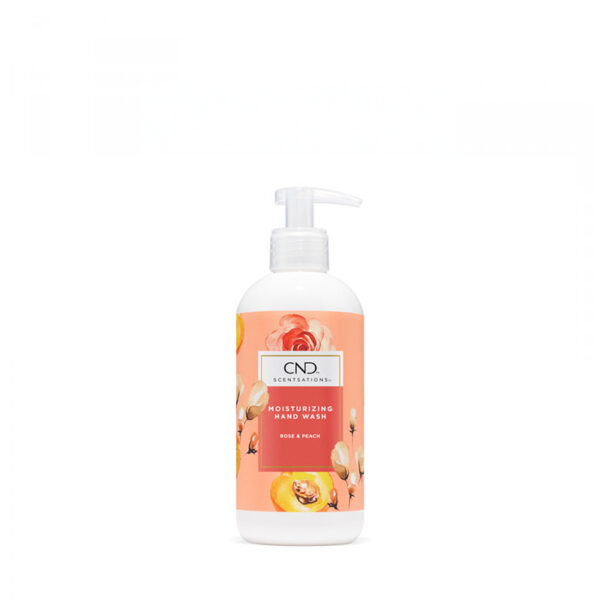 CND - SCENTSATIONS - WASH - ROSE & PEACH  390ML
