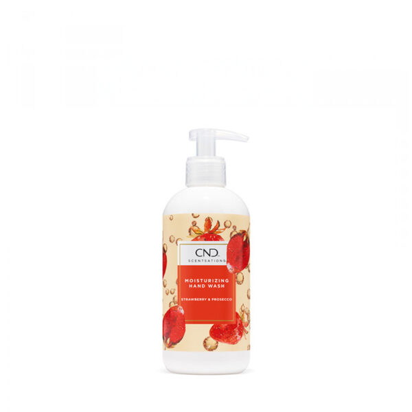 CND - SCENTSATIONS - WASH - STRAWBERRY & PROSECCO  390ML
