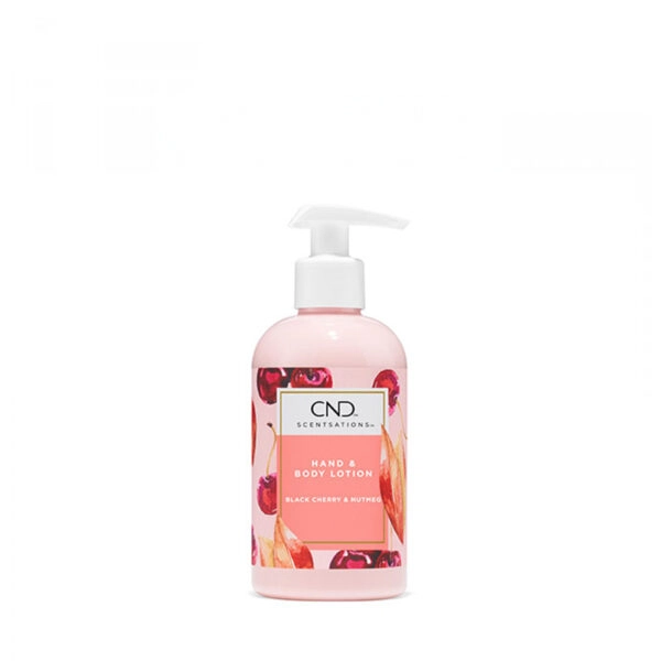 CND - SCENTSATIONS - LOTION - BLACK CHERRY & NUTMEG 245ML
