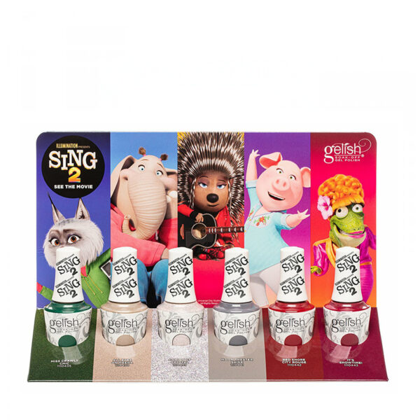 HARMONY - GELISH - COLLECTION SING 2 - DISPLAY 6 COULEURS