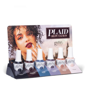 HARMONY - GELISH - COLLECTION PLAID REPUTATION  - DISPLAY 6 COULEURS - Image 2