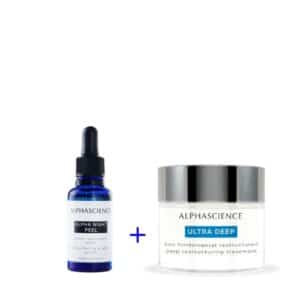 ALPHASCIENCE - DUO - Sérum NIGHT PEEL (PH)30ml + Crème ULTRA DEEP (CR)50ml