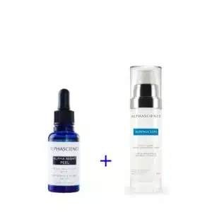 ALPHASCIENCE - DUO - Sérum NIGHT PEEL (PH)30ml  + Crème SUFACE (CR)30ml