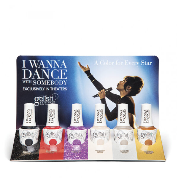 HARMONY - GELISH - COLLECTION I WANNA DANCE WITH SOMEBODY  - DISPLAY 6 COULEURS